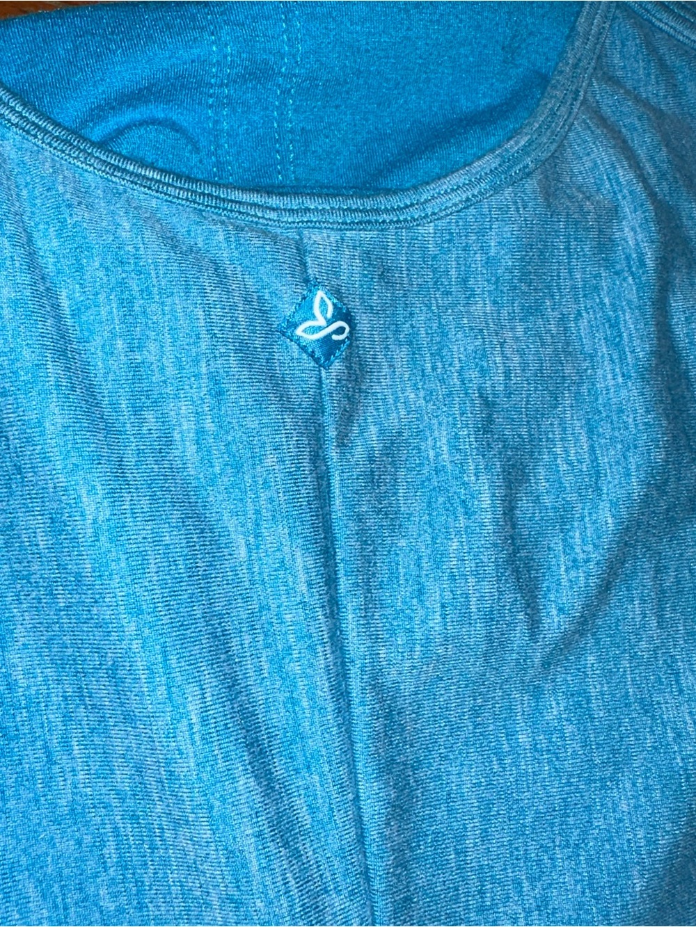 Prana Light Blue Sleeveless Midi Dress - Picture 3 of 5